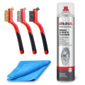 Vexjuro Holts Brake & Parts Cleaner Kit, 600ml, with 3 Detail Brushes and Microfibre Cloth