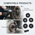 Dewlawn Wheel Hub Cleaning Kit with 5 Pads