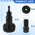 Squliicayy Wheel Hub Cleaning Kit with 6 Pads for Hubs, Studs and Rotors