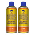 Workshop Pro Solvent Degreaser Spray, Water-Washable Non-Caustic Formula, 2 x 400ml