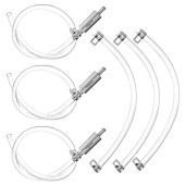 Wvbzf 3-Set Brake Bleeder Kit for Motorcycles and Vehicles
