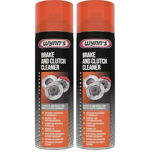 Wynn's Brake & Clutch Cleaner Spray, 500ml, Pack of 2