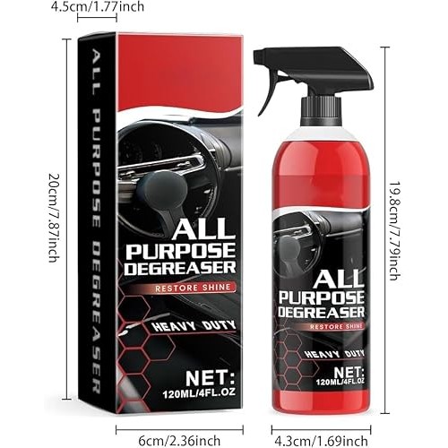 Eunmsi XTREME APC All Purpose Degreaser Spray, 120ml, 1 pcs-6