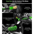 YeewayVeh 8-Piece Wheel and Tyre Brush Kit, Green (4 Pack)