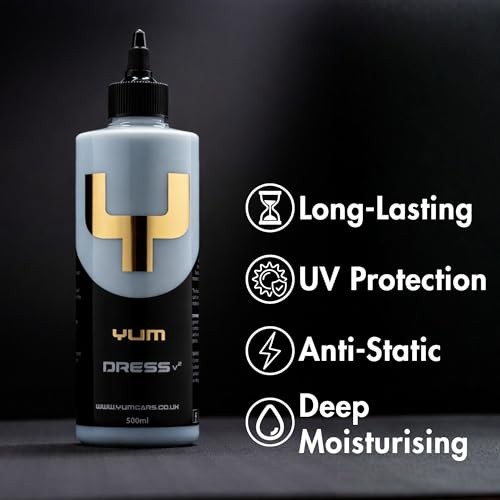 YumCars Yum Dress V2 Water-Based Satin Tyre & Trim Dressing, 500ml-4