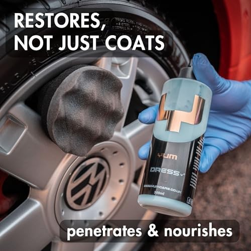 YumCars Yum Dress V2 Water-Based Satin Tyre & Trim Dressing, 500ml-5