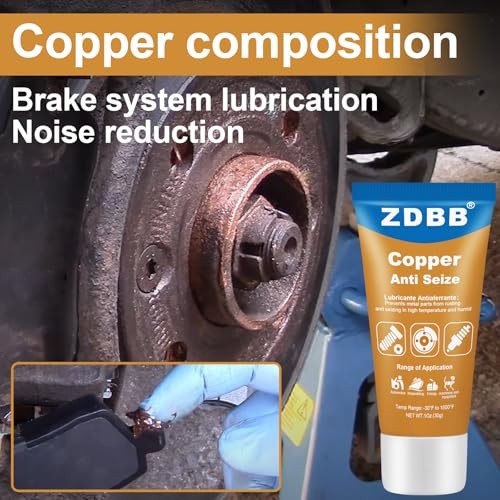 ZDBB Copper Anti-Seize Grease, 1 oz, 1 Pack-3