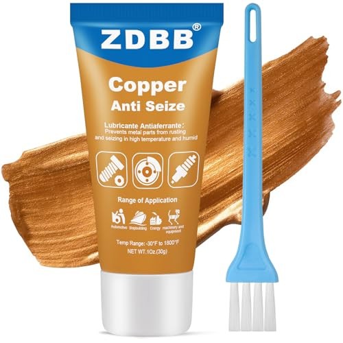 ZDBB Copper Anti-Seize Grease, 1 oz, 1 Pack