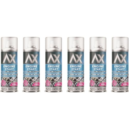 HitlineUK Quick Engine Start Spray, 6 x 250ml Cans — image 1