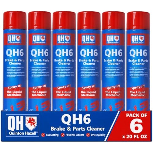 Quinton Hazell QH6 Brake Cleaner Spray 600 ml, Pack of 6 — image 1