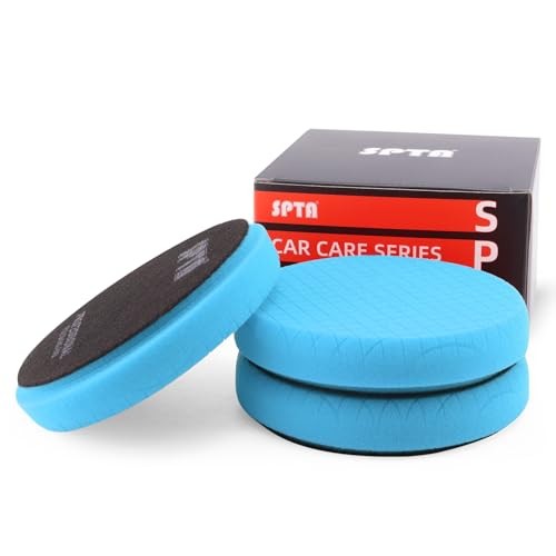SPTA 3-Piece 5.5-inch Blue T60 Moderate-Cut Foam Polishing Pads — image 1