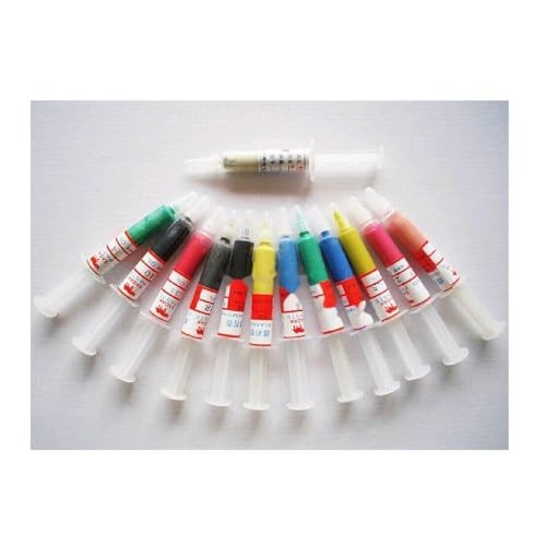 Generic 12-piece Diamond Polishing Lapping Paste Syringes, 5 g, 0.5 to 40 Micron — image 1