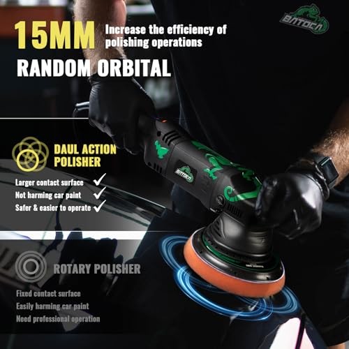 BATOCA T1 polishing kit with supplied pads, bonnets, handles and accessories