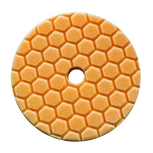 Chemical Guys Hex-Logic Quantum Medium-Heavy Cutting Pad, Orange, 5.5 inch — image 1
