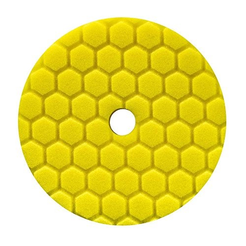 Chemical Guys Hex Logic Quantum Yellow Heavy Cutting Pad, 5.5 inch — image 1