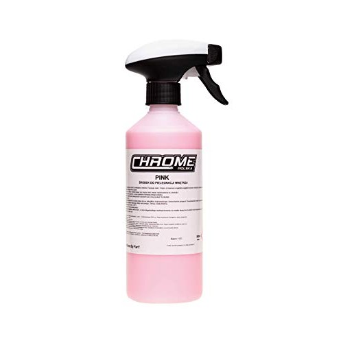 Chrome Northwest Pink Interior Cleaner Polish, 500ml Spray Bottle — image 1