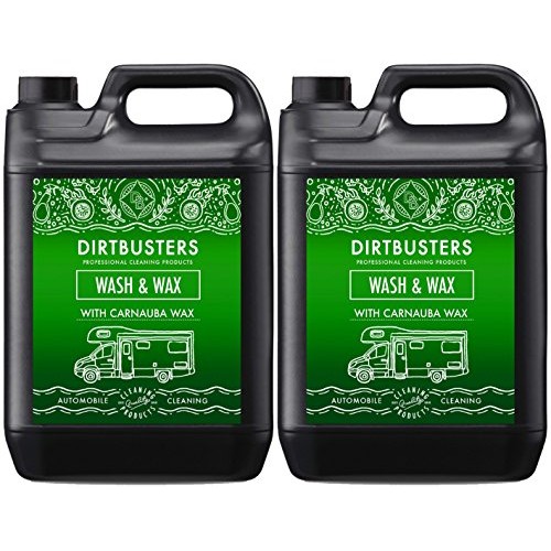Dirtbusters Caravan Cleaner Car Wash & Wax, Concentrated Shampoo with Carnauba, 2 x 5L — image 1