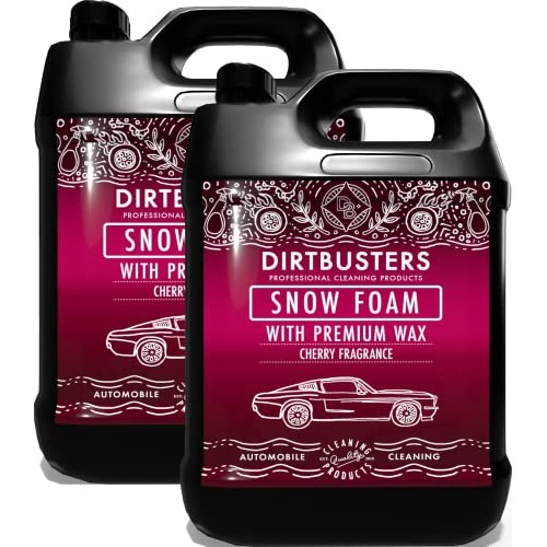 Dirtbusters Cherry Snow Foam Car Shampoo and Wax, 2 x 5L — image 1