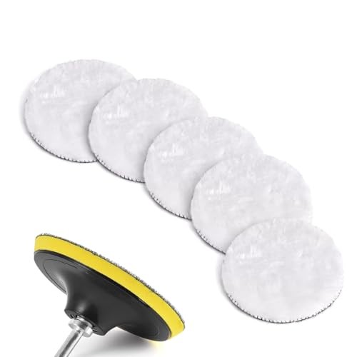 Gurtt 100mm Wool Polishing Pad Set, 7 Pieces — image 1