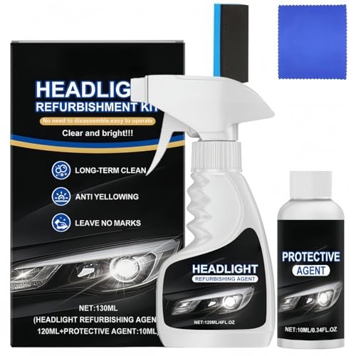 CBOFOL Headlight Restoration Kit for Removing Oxidation and Yellowing — image 1