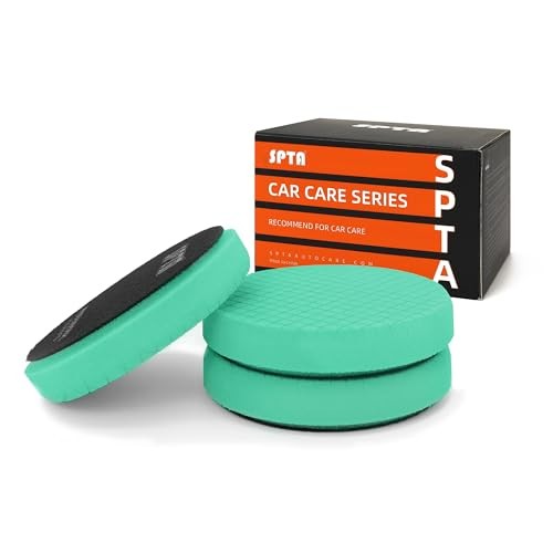 SPTA Heavy Cut Polishing Pads, 3 Pack, 5.5 inch, Green — image 1