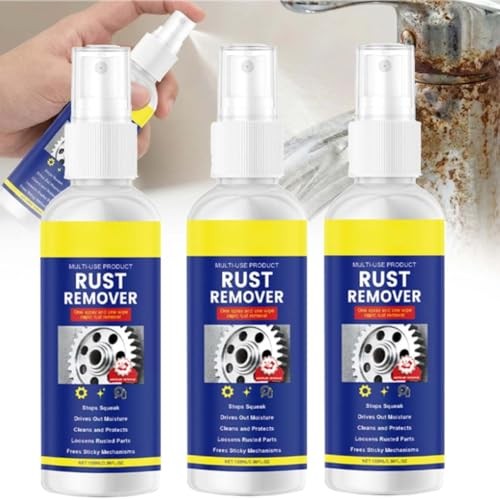 Generic Heavy-Duty Metal Rust Remover Spray, 100ml, 3Pcs — image 1