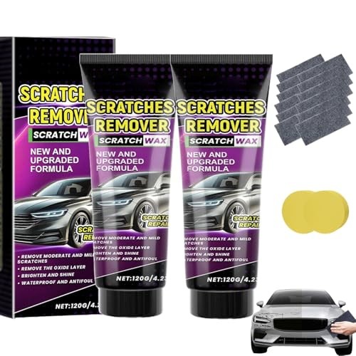 Generic Nano Auto Scratch Removal Paste and Polishing Wax Kit, 2-Piece — image 1