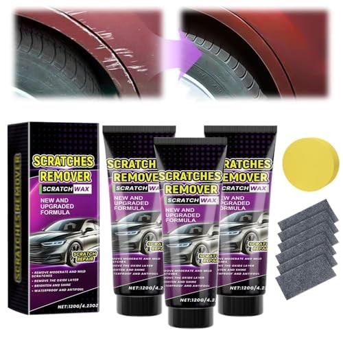Generic Nano Auto Scratch Repair Paste Kit, 3PCS — image 1