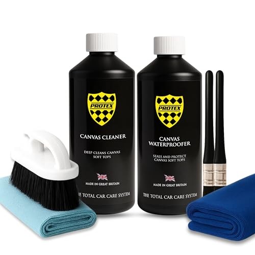 PROTEX Convertible Soft Top Care Kit, Canvas Cleaner and Waterproofer, 1L Pack — image 1