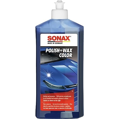 SONAX Polish + Wax Color Blue 500 ml — image 1