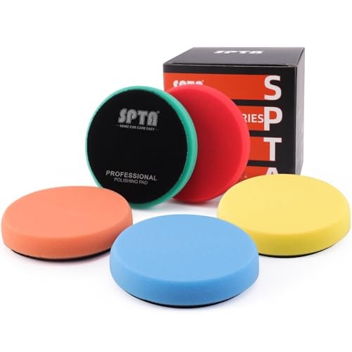 SPTA 150 mm 5-Piece Flat Polishing Sponge Pad Set — image 1