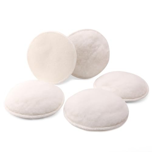 SPTA 125 mm Wool Polishing Pads, 5 Pack, Ultra Fine 80# — image 1
