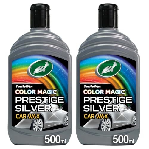 Turtle Wax Colour Magic Paintwork Polish & Shine, Silver, 2 x 500ml — image 1