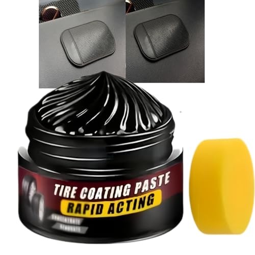 Wyhrse tyre coating paste and trim restorer with sponge — image 1