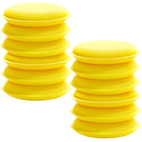 INSPUTOL 12-Piece Soft Foam Car Wax Applicator Pads — image 1
