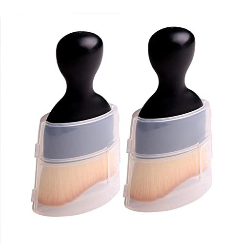 iHMeiju 2-Pack Car Interior Cleaning Brush with Cover — image 1