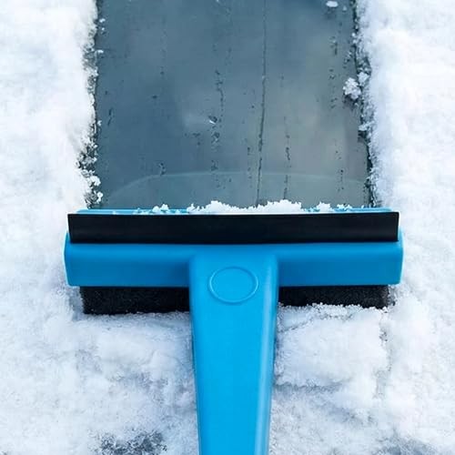 TSA LIMITED 3-in-1 Car Ice Scraper with Squeegee, Assorted Colour — image 1
