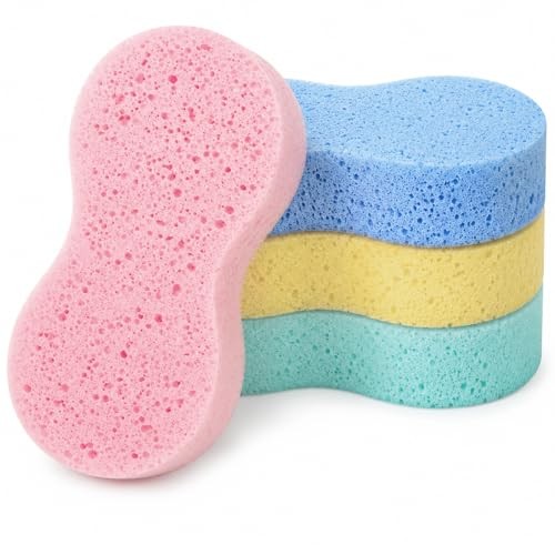 Macuezu 4-Pack Large Car Wash Sponges, 23 cm — image 1