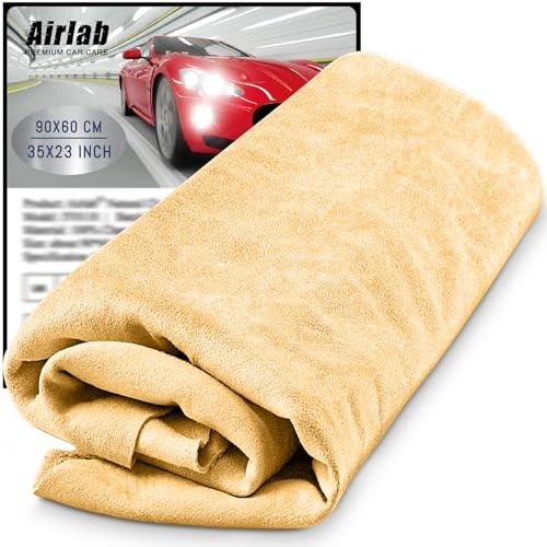 Airlab Genuine Chamois Leather Cloth, 90 x 60 cm XXXL, Pack of 1 — image 1