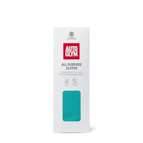 Autoglym All Purpose Seamless Microfibre Cloths, 40 x 40cm, 3 Pack — image 1