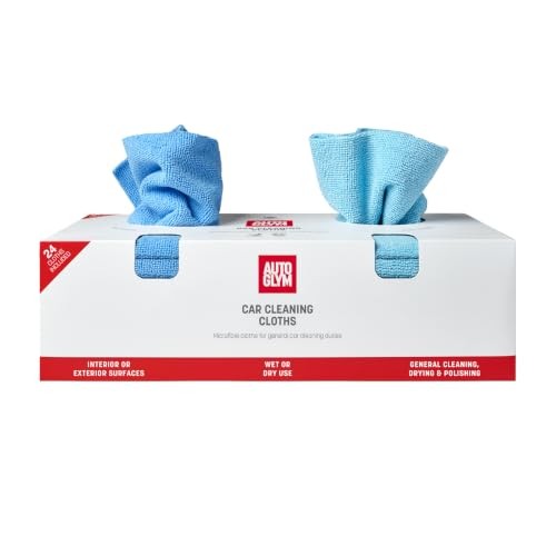 Autoglym Microfibre Car Cleaning Cloths, 32 x 32cm, 24 Pack — image 1