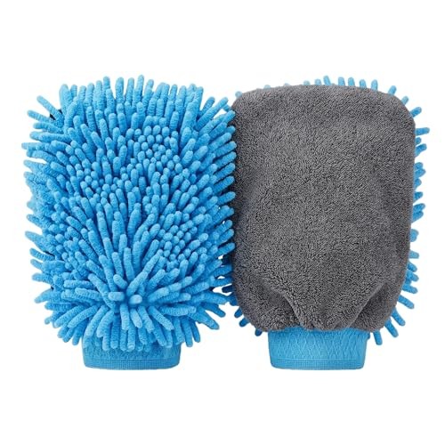 ButtVigour Chenille Car Wash Gloves, 2-Pack — image 1