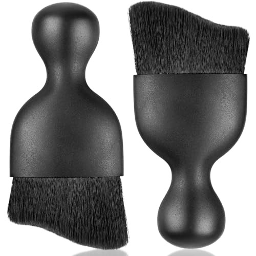 Caianwin 2-Piece Soft Car Interior Dust Brush Set — image 1