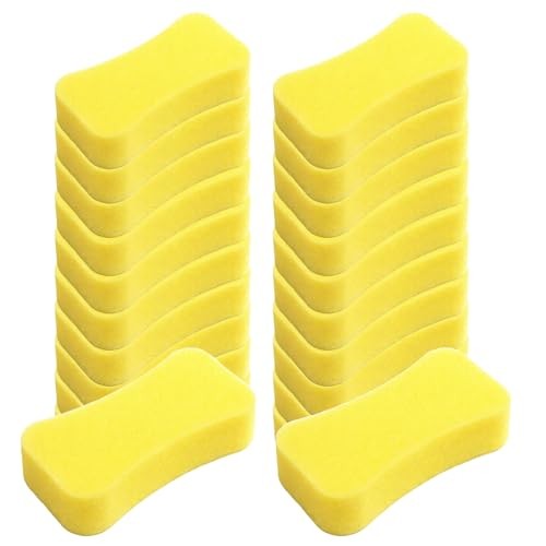 KxrTpx 20-Pack Large Yellow Car Wash Sponges — image 1