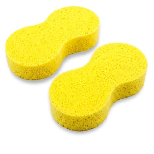 Oavie Compressed Car Sponges, 2 Pack, 22cm — image 1