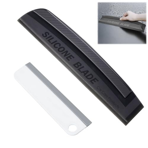 guobinZH 30cm Car Window Squeegee, Soft Silicone Water Blade, 2-Pack — image 1