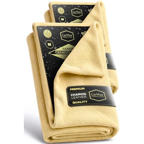 CarMax Premium English Chamois Leather, Medium 2 Pack — image 1