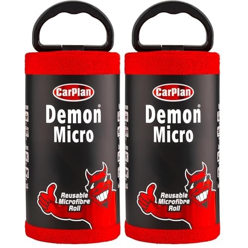 CarPlan Demon Reusable Microfibre Roll, 50 Cloths, Pack of 2 — image 1