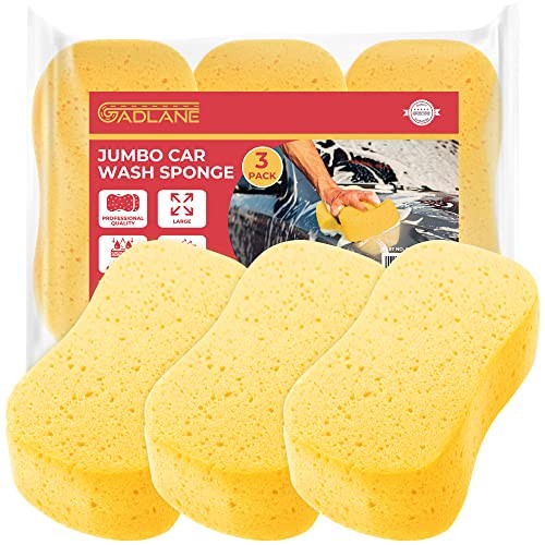 GADLANE Jumbo Car Wash Sponges, 3 Pack — image 1