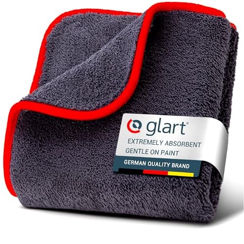 Glart 44TP 600 GSM Microfibre Drying Cloth, 40 x 40 cm, Red — image 1